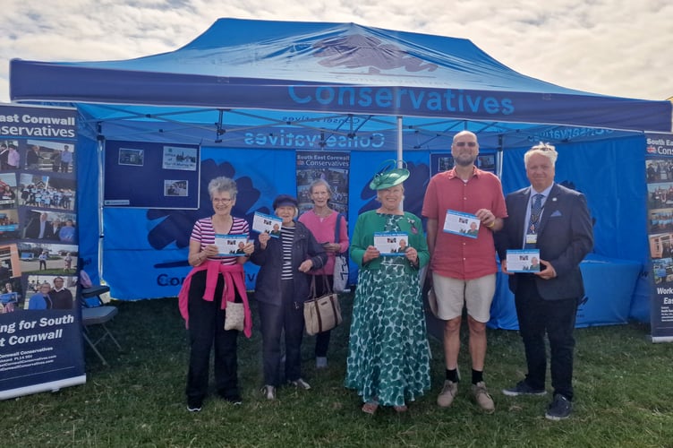 SHERYLL visiting Liskeard Show