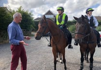 Equestrian service held in Pelynt