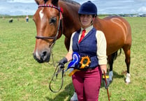 A selection of local winners at this years Liskeard show