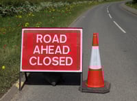 Road closures: more than a dozen for Cornwall drivers over the next fortnight