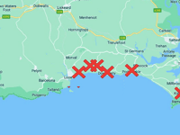 Local beaches hit by sewage alerts