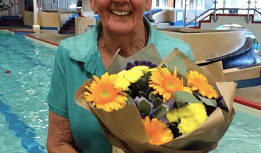 Liskeard swimming teacher thanked for service