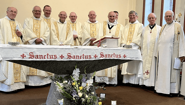 Saltash and Liskeard priests celebrate 50th anniversary