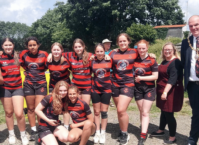 Liskeard-Looe rugby taster day enjoyed by all