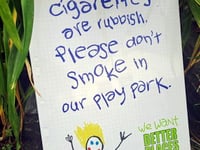 Play park smoking ban