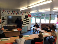 Caradon Academy pupils learn about house building