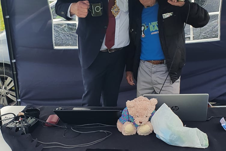 Cllr Simon Cassidy and Mike Allsop