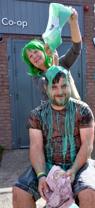 Slimy end to Co-op fundraiser