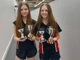 Twins excel despite set backs