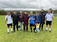 Farewell match for footballing legend