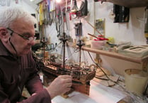 Model ship arrives in Charlestown after hazardous journey from Ukraine