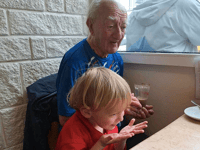 VIDEO: Cornish 92-year-old takes on charity zip-line