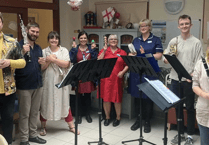 Bodmin Hospital halls filled with orchestral music