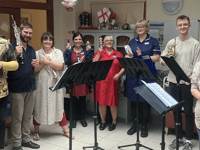 Bodmin Hospital halls filled with orchestral music