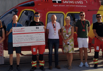 Looe Running Club raise thousands for Cornwall Air Ambulance