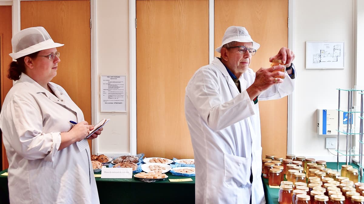 Town buzzing with excitement as sun shines on new fair day