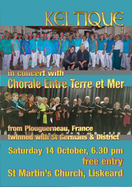 Keltique concert in St Martin's Church Liskeard