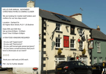 Bodmin pub issues warning after Christmas event scam appears online