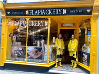 Funds raised for charity by flapjack stores