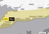 Yellow weather warning issued for South West 