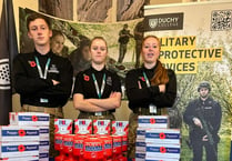 Duchy students lead town’s Poppy Appeal
