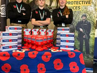 Duchy students lead town’s Poppy Appeal