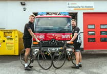 Liskeard fire fighters raise money for charity
