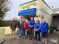 Duloe shop manager hands over the keys after 12 years of service