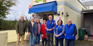 Duloe shop manager hands over the keys after 12 years of service