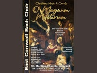 ‘O Magnum Mysterium’ – East Cornwall Bach Choir’s Christmas Concert
