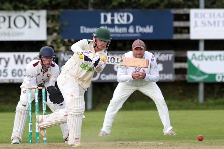 Liam Lindsay in action against Redruth last summer.