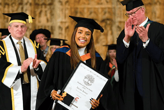 Darcey Bowser, who studied at Duchy College’s Stoke Climsland campus, was ‘highly commended’ for her third-year dissertations