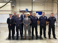 Saltash firefighter awarded the Queen’s Commendation for Bravery