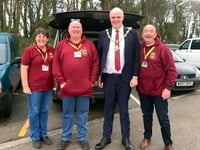 Volunteers in Callington create boxes for Ukraine