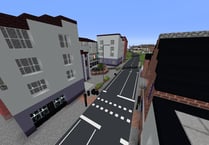 Boys recreate Torpoint block by block in Minecraft game 