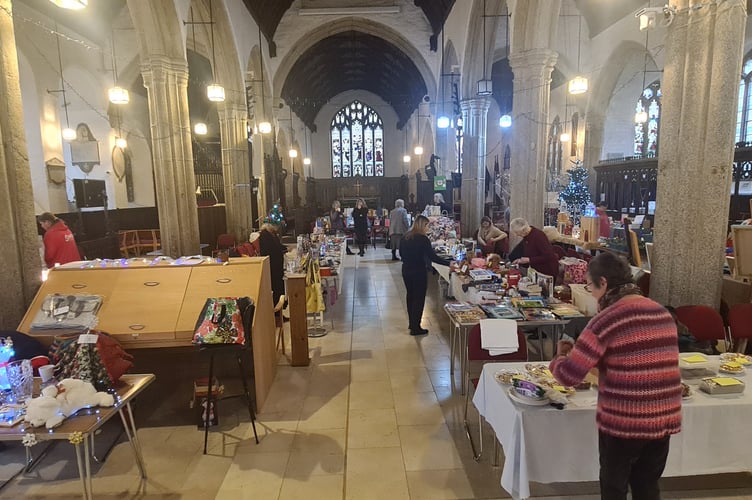 St Martins church Christmas fair