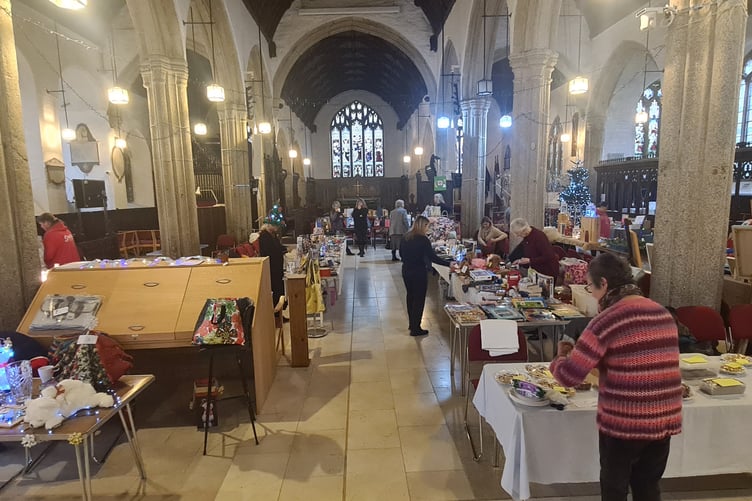 St Martins church Christmas fair