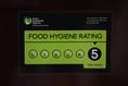 Food hygiene ratings given to three Cornwall restaurants