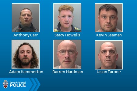 Eight men and one woman carried out 20 courier runs over nine months in 2020 before detectives pulled the plug on their operation