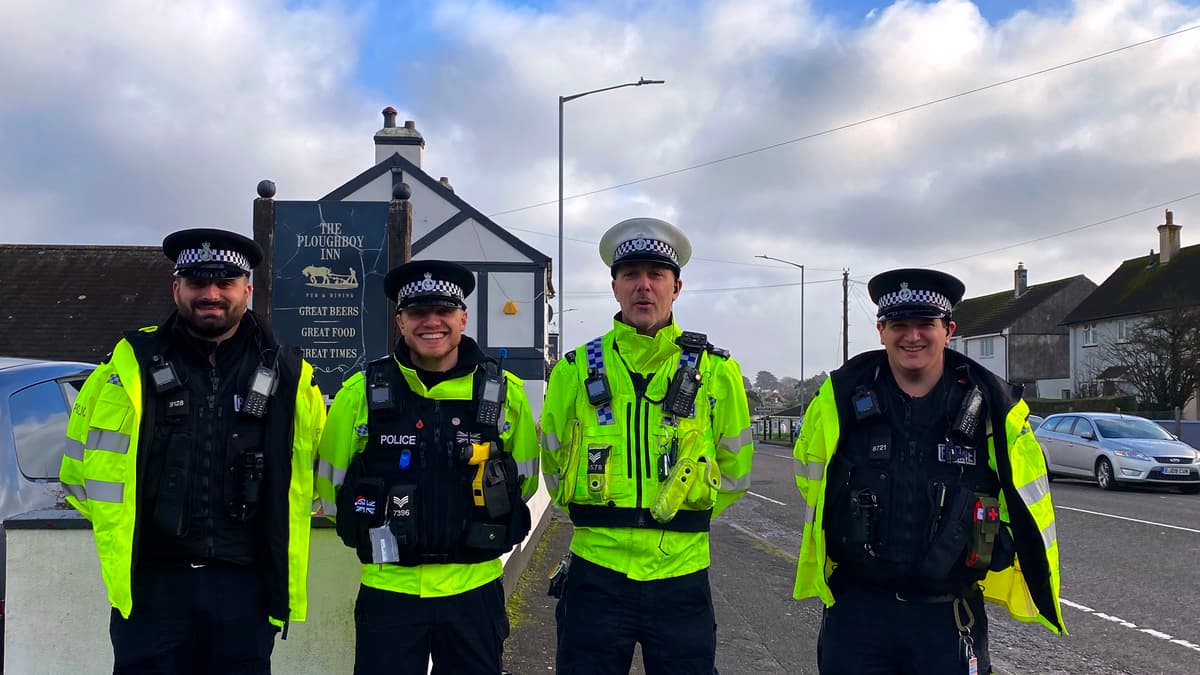 Police crack down on speed in Saltash