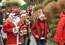 Eden Project Santa run raises £30,000