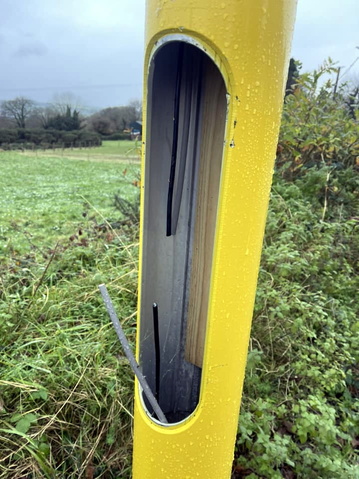 Village speed camera out of action after wires cut