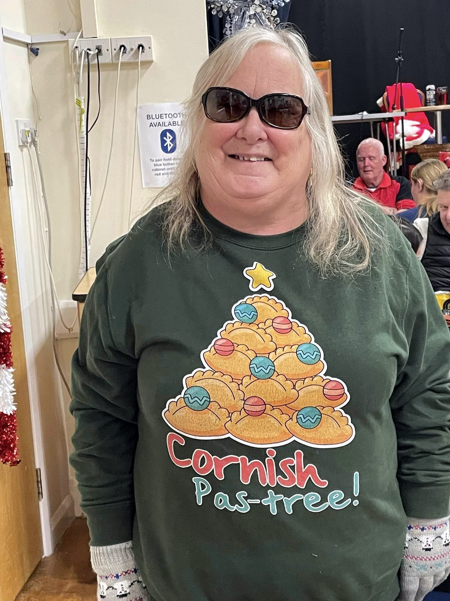 Festive knitwear filled Callington town hall for charity bingo