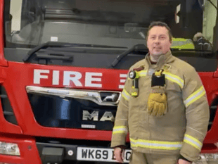 Saltash Fire Station posts day one of 12 days of safety messages 