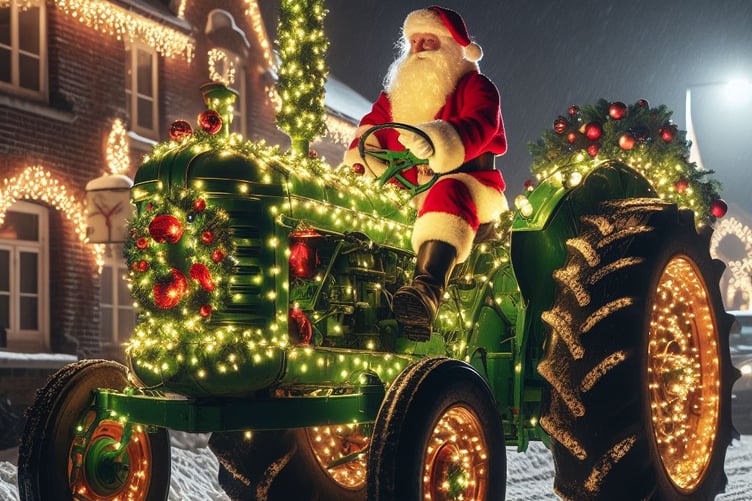 Saltash Christmas Tractor Run