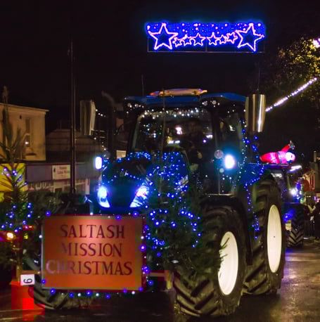 Saltash Christmas Tractor Run