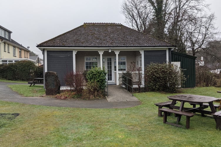 The pavilion building will be extended to accommodate the village’s new shop