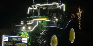 Bedazzled tractors raise thousands for charity