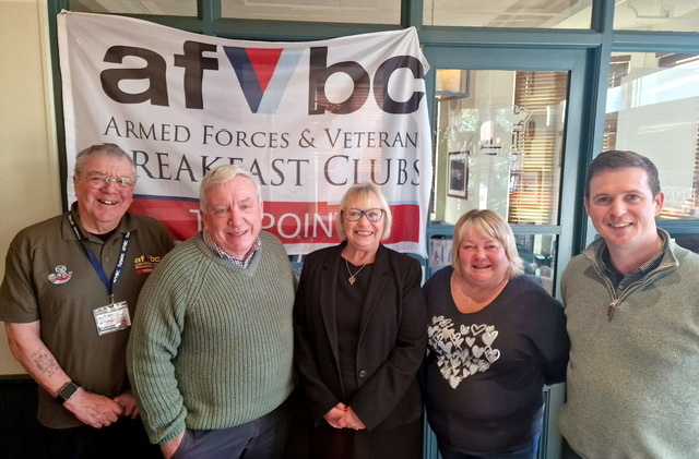 Westminster column with Sheryll Murray