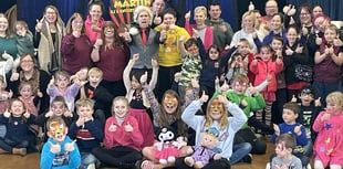 Smiling faces at Callington Lions’ party